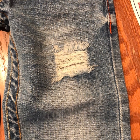 True Religion Straight Leg Boys Jeans Sz 4 - Picture 3 of 8